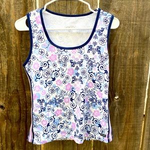 Athleta perforated workout tank